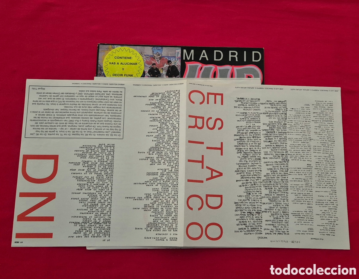 Discos de vinilo: Madrid Hip Hop Lp Vinilo - Foto 3
