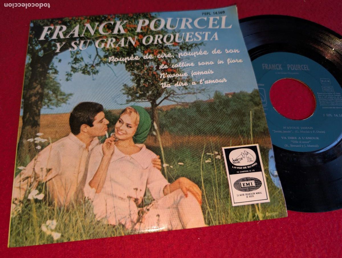 Discos de vinilo: FRANCK POURCEL ORQ. Pupee de cire, poupee de son/N'avoue jamais +2 EP 7'' 1965 ESPA&Ntilde;A SPAIN