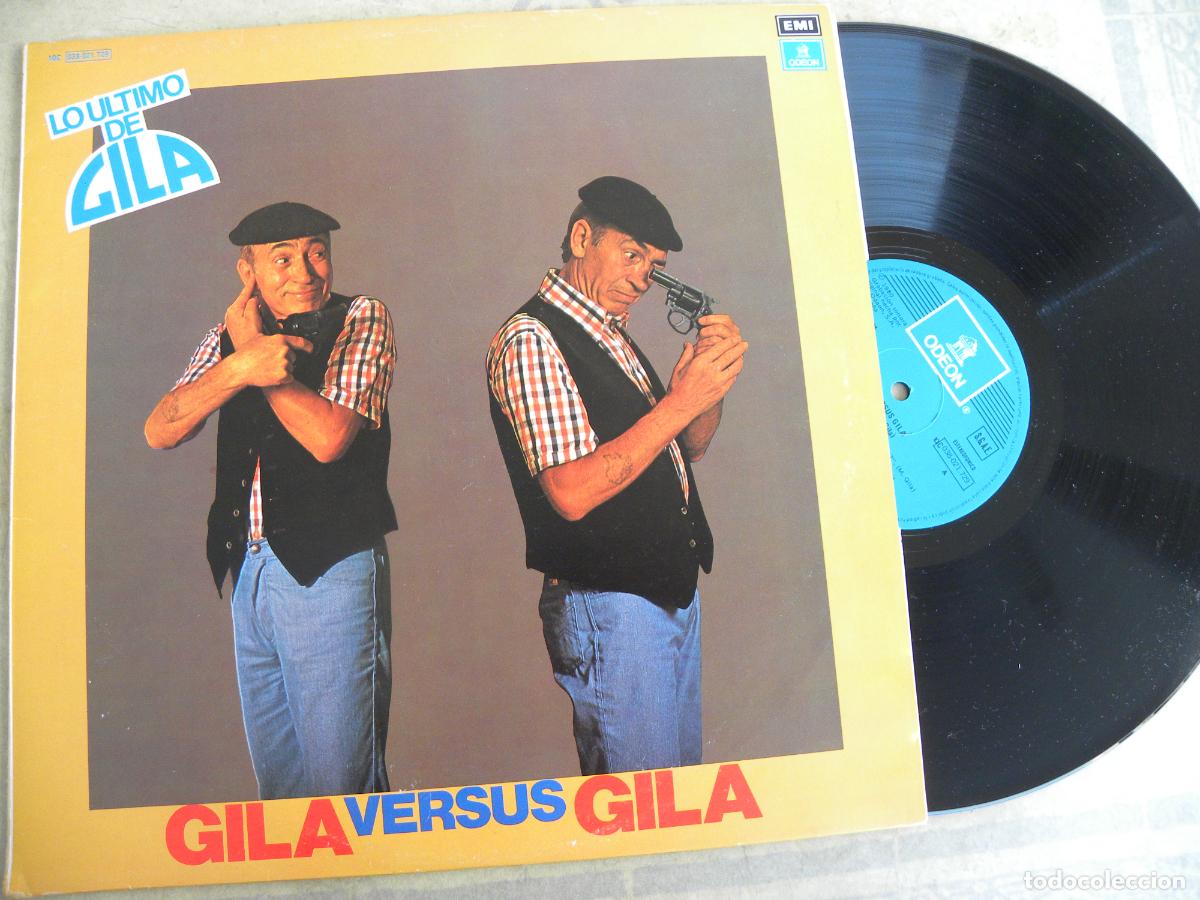 Discos de vinilo: LO ULTIMO DE GILA -GILA VERSUS GILA -LP 1980 -PEDIDO MINIMO 3 EUROS