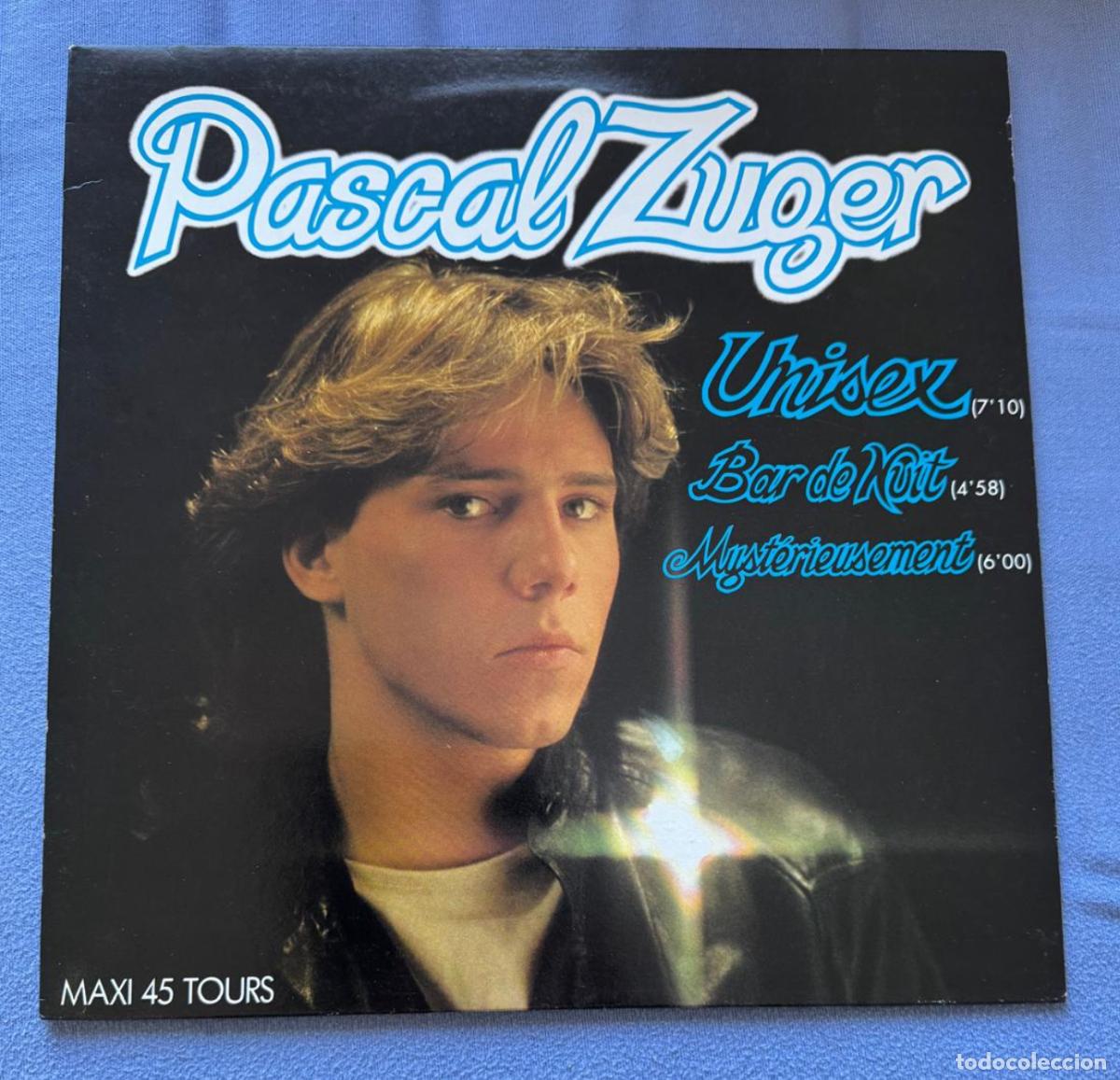 Discos de vinilo: Pascal Zuger Maxi 45 rpm Unisex EX EX D&eacute;dicac&eacute;