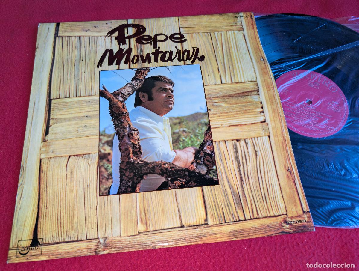 Discos de vinilo: PEPE MONTARAZ & Isidro Carmona+Sanlucar LP LP 1977 Zafiro