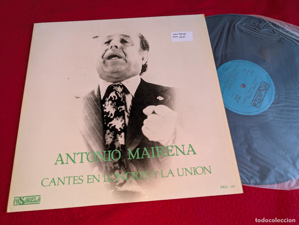 Discos de vinilo: ANTONIO MAIRENA &Paco de Lucia Cantes en Londres y la Union XII Congreso Caceres LP 1984 GATEFOLD ex