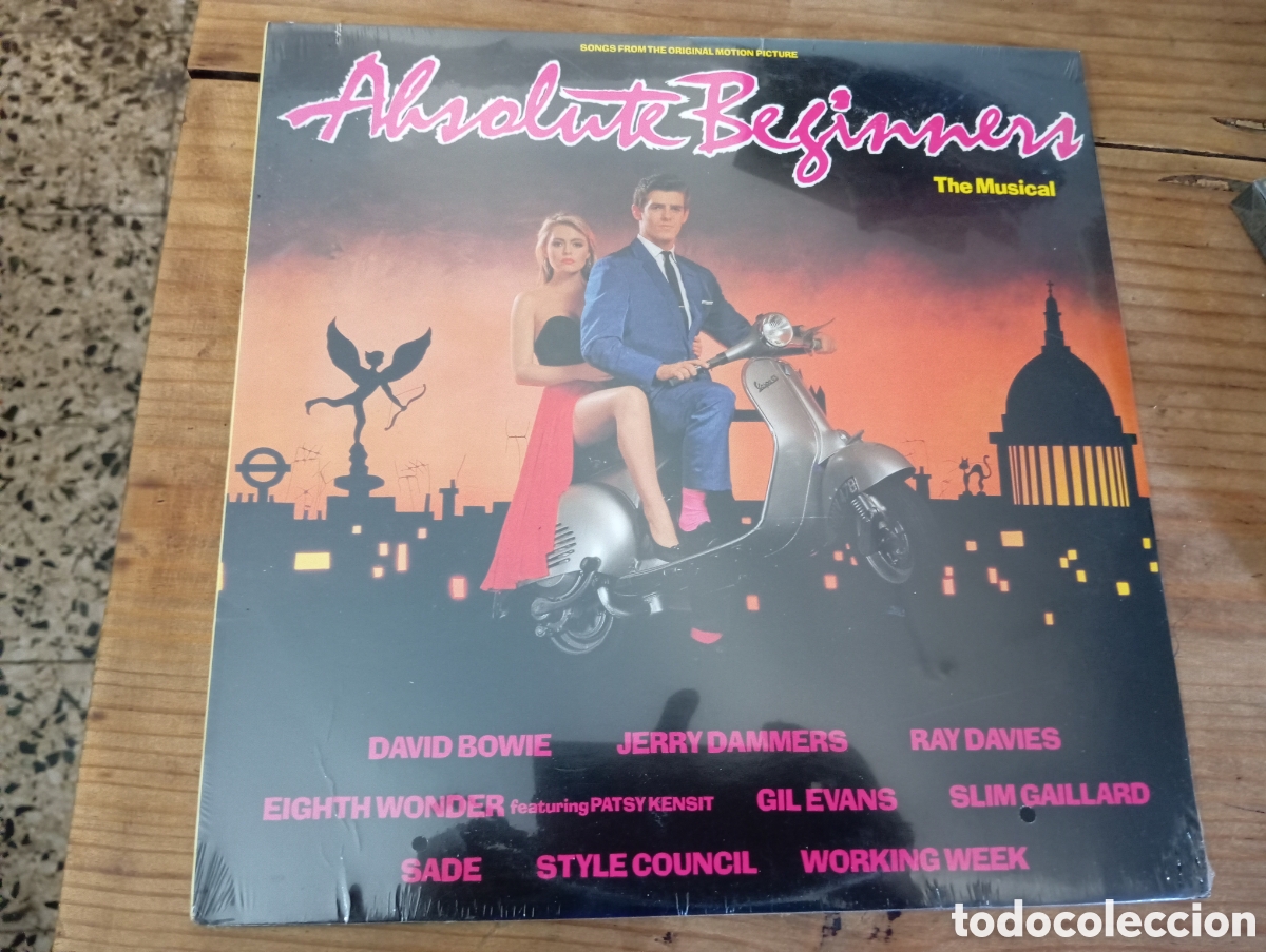 Discos de vinilo: ABSOLUTE BEGINNERS , THE MUSICAL / 1986 EMI AMERICA USA / NUEVO Y PRECINTADO