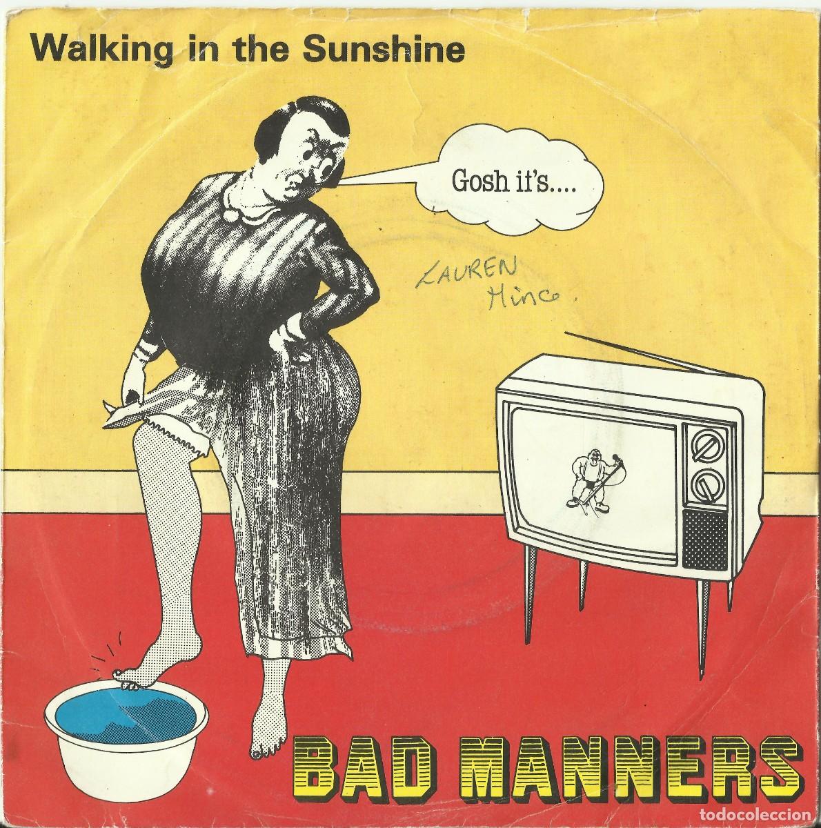 Discos de vinilo: BAD MANNERS 1981 SINGLE