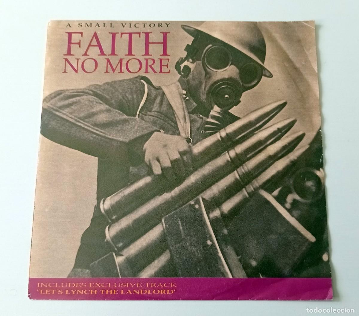 Discos de vinilo: SINGLE FAITH NO MORE - A SMALL VICTORY