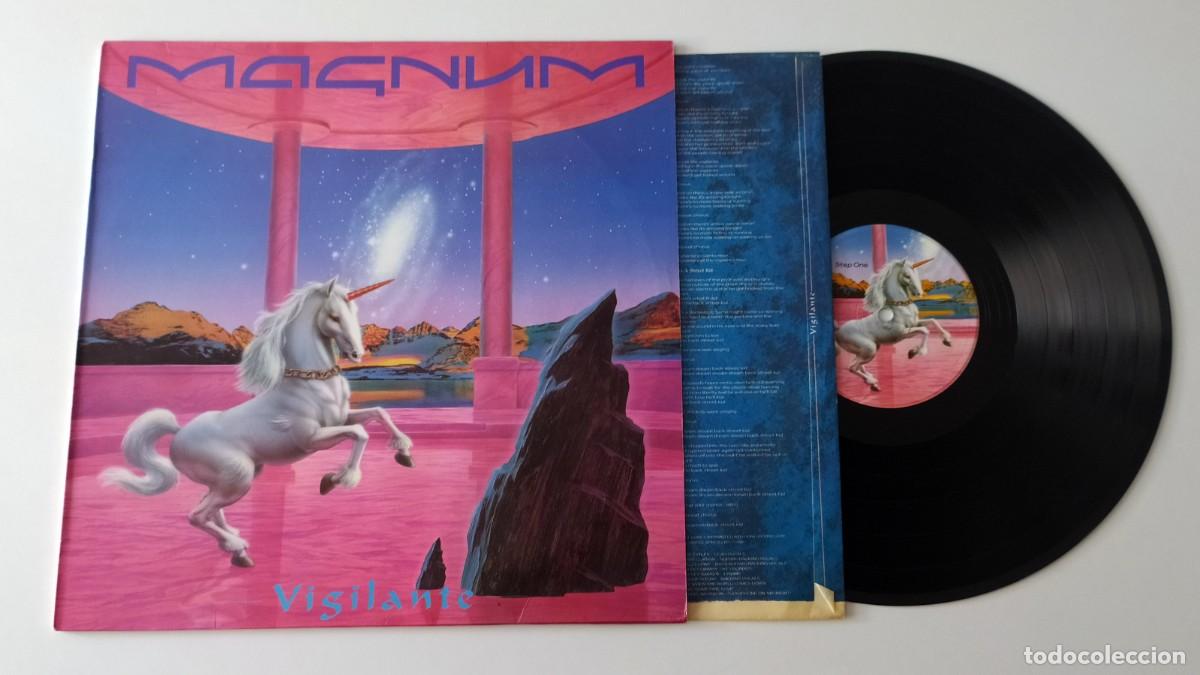Discos de vinilo: LP MAGNUM - VIGILANTE - Foto 3