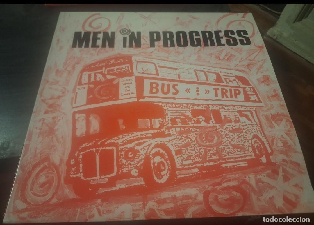 Discos de vinilo: MEN IN PROGRESS - THE BUSTRIP 12&rdquo; MAXI BELGICA WHO'S THAT BEAT 1989 - TECHNO NEW BEAT