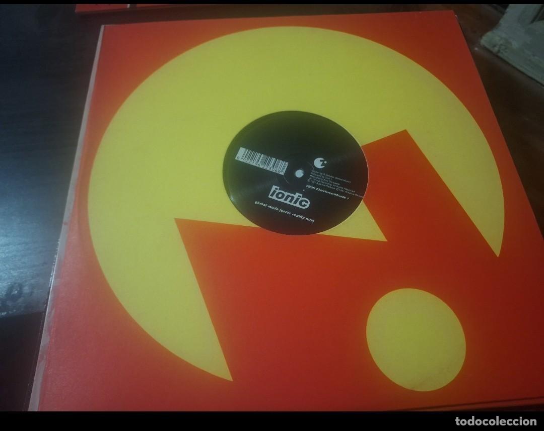 Discos de vinilo: IONIC - GLOBAL MODE 12&rdquo; MAXI UK OZONE 1991 - TECHNO BLEEP