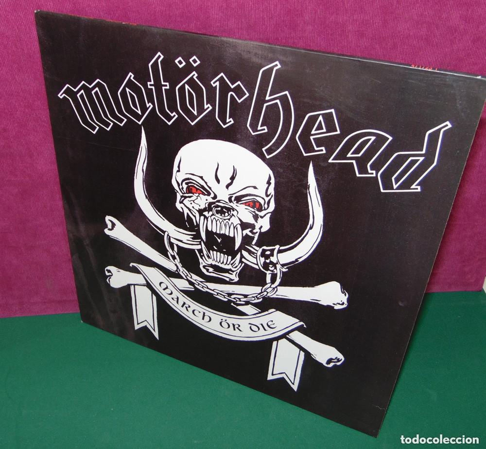 Discos de vinilo: Mot&ouml;rhead &lrm;&ndash; March &Ouml;r Die - LP EDICION ESPA&Ntilde;OLA 1992