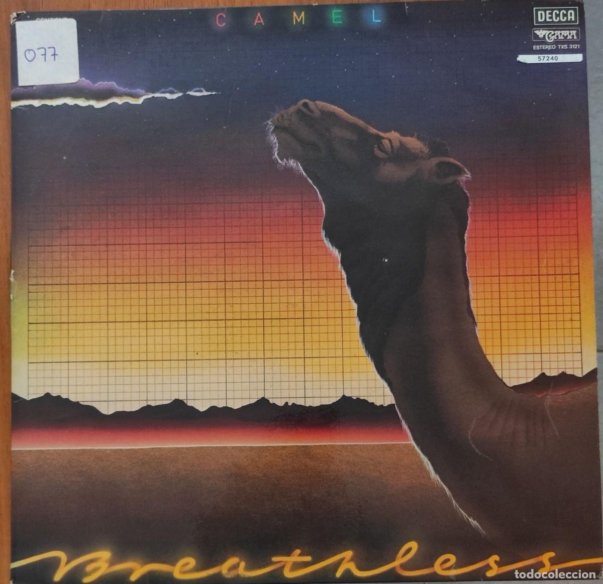 Discos de vinilo: Camel &ndash; Breathless (1978, Decca &ndash; TXS 3121)