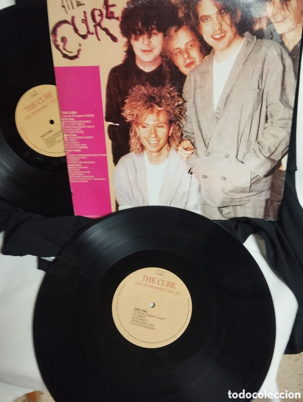 Discos de vinilo: THE CURE LIVE PROSPECTION HILL - Foto 3