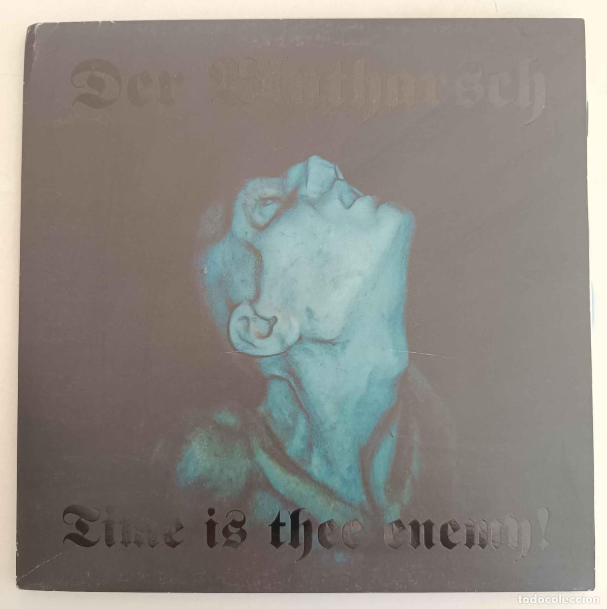 Discos de vinilo: DER BLUTHARSCH &rdquo;Time Is Thee Enemy!&rdquo; LP Vinilo 2003 Goth Industrial Neo folk G&oacute;tico Austria Limitado