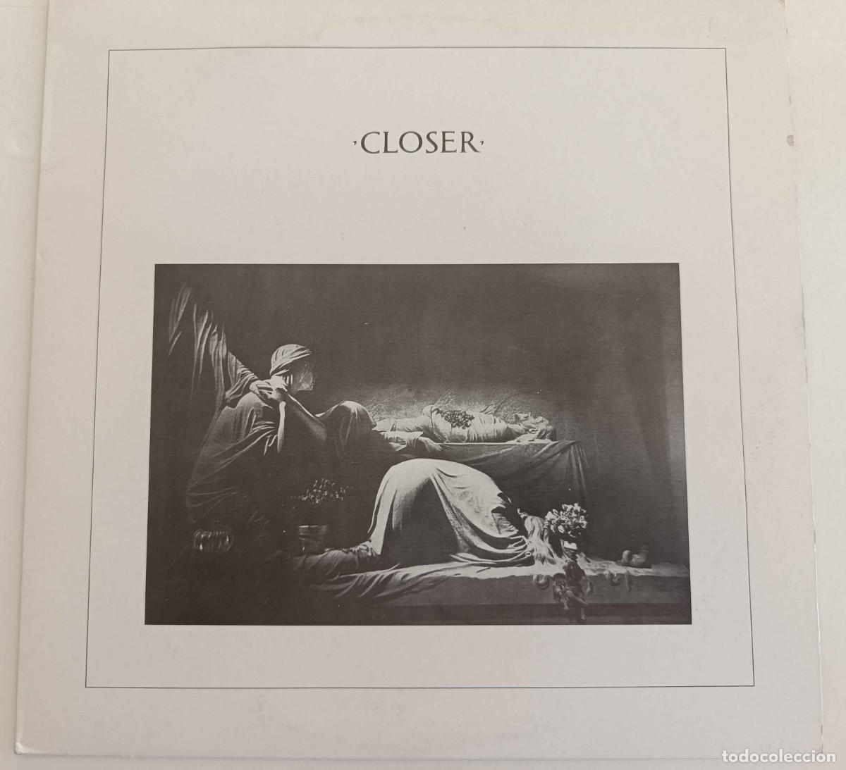 Discos de vinilo: JOY DIVISION &rdquo;Closer&rdquo; LP Vinilo 1981 Italia Factory &ndash; FACT∙XXV New Wave Post-Punk Rock Electronic
