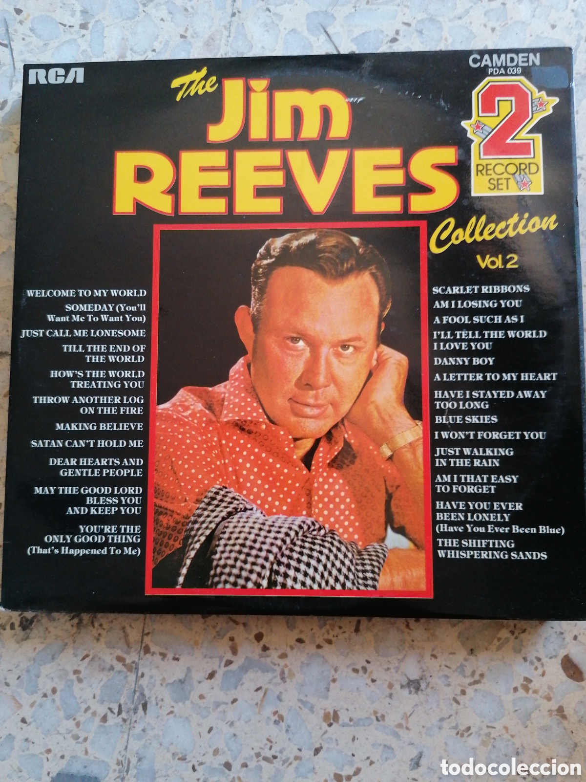 Vinyl records: 2 LP JIM REEVES COLLECTION 2 UK PORTADA DOBLE