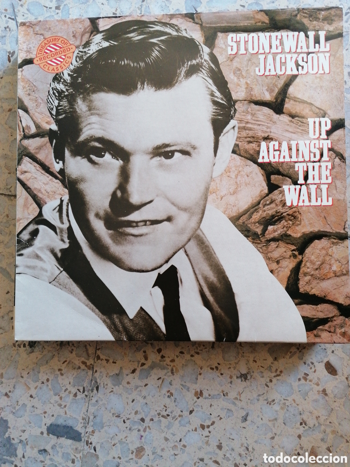 Dischi in vinile: LP STONEWALL JACKSON UP AGAINST THE WALL 1983 UK