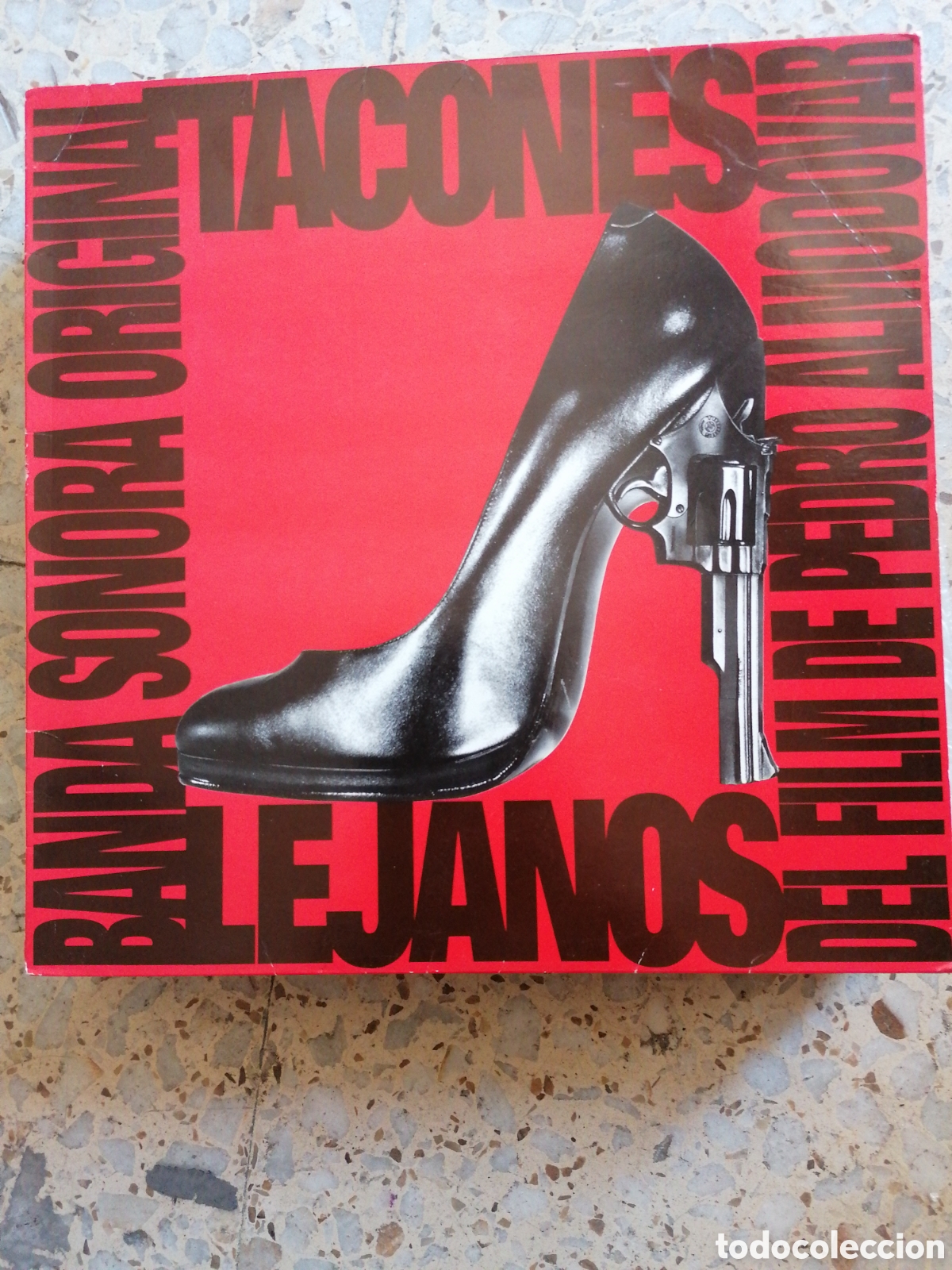 Dischi in vinile: LP TACONES LEJANOS BSO ALMODOVAR 1991 ESPA&Ntilde;A