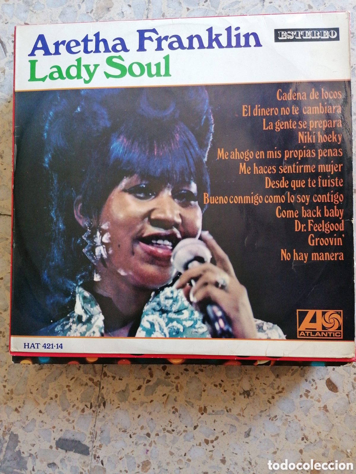 Dischi in vinile: LP ARETHA FRANKLIN LADY SOUL 1968 ESPA&Ntilde;A