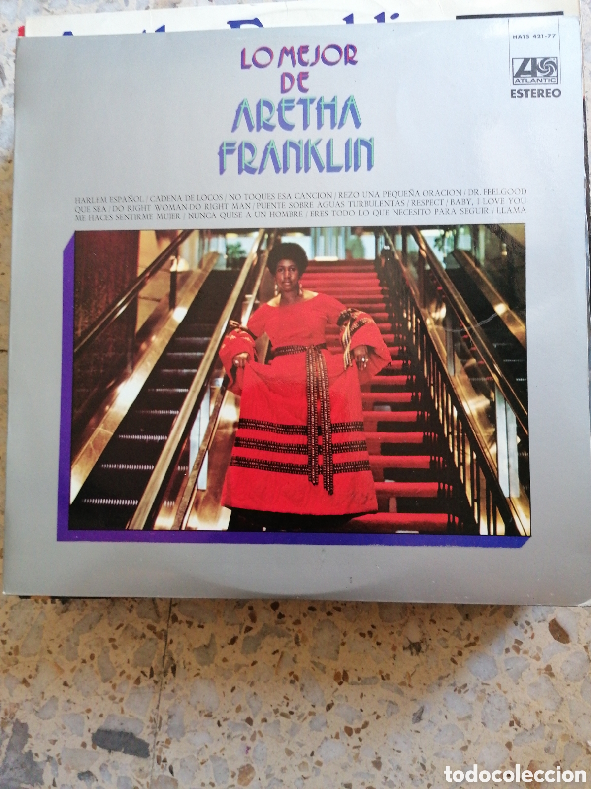 Disques de vinyle: LP LO MEJOR DE ARETHA FRANKLIN 1971 ESPA&Ntilde;A EX