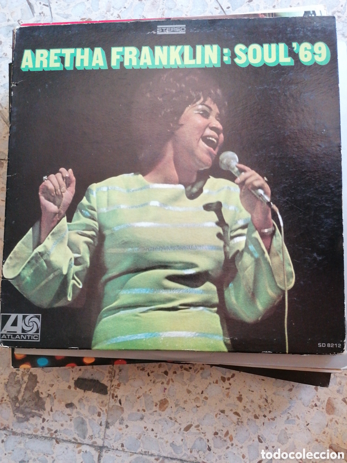 Disques de vinyle: LP ARETHA FRANKLIN SOUL 69 USA 1969