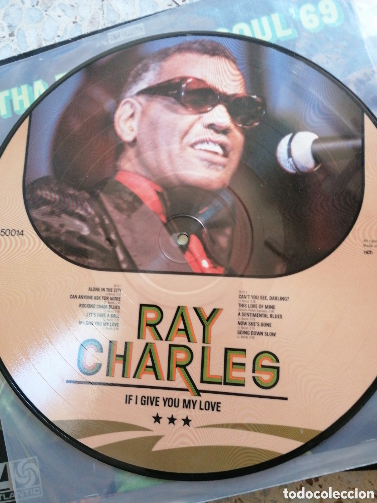 Vinyl-Schallplatten: LP PICTURE RAY CHARLES IF I GIVE YOU MY LOVE