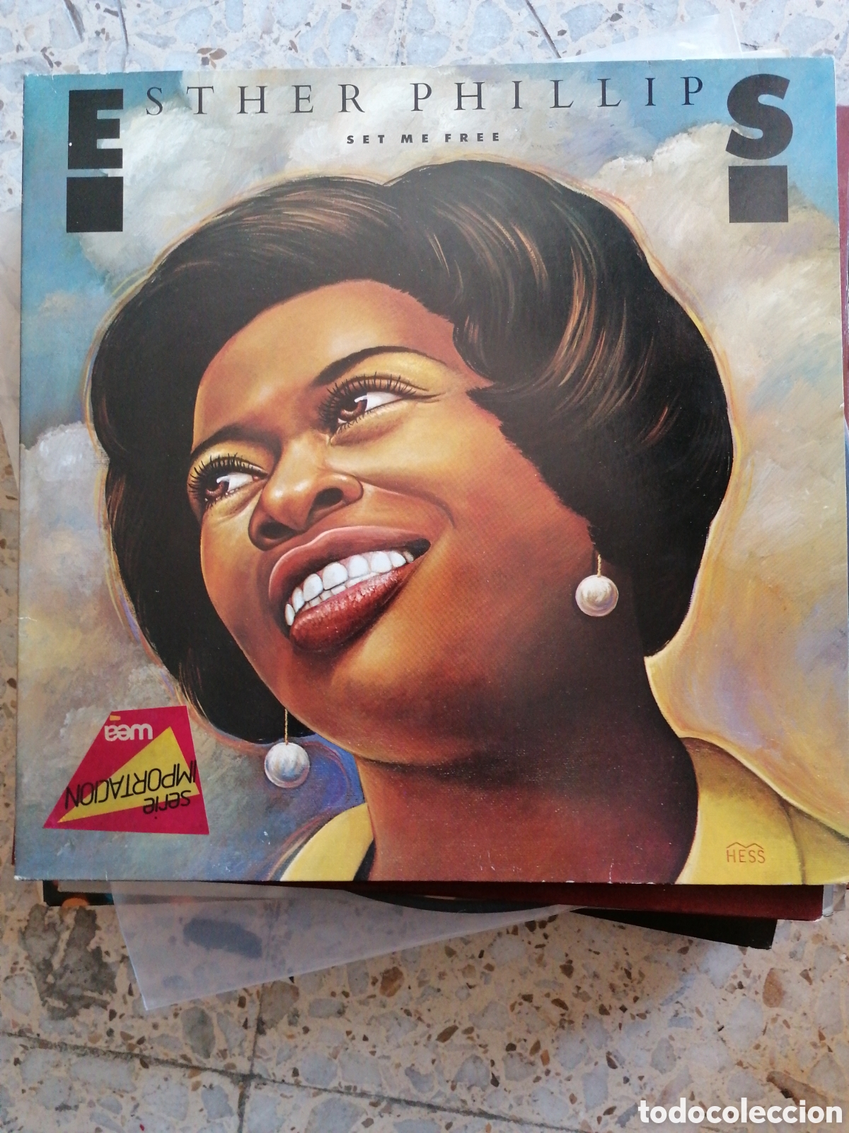 Disques de vinyle: 2 LP ESTHER PHILLIPS SET ME FREE 1986 GERMANY PORTADA DOBLE