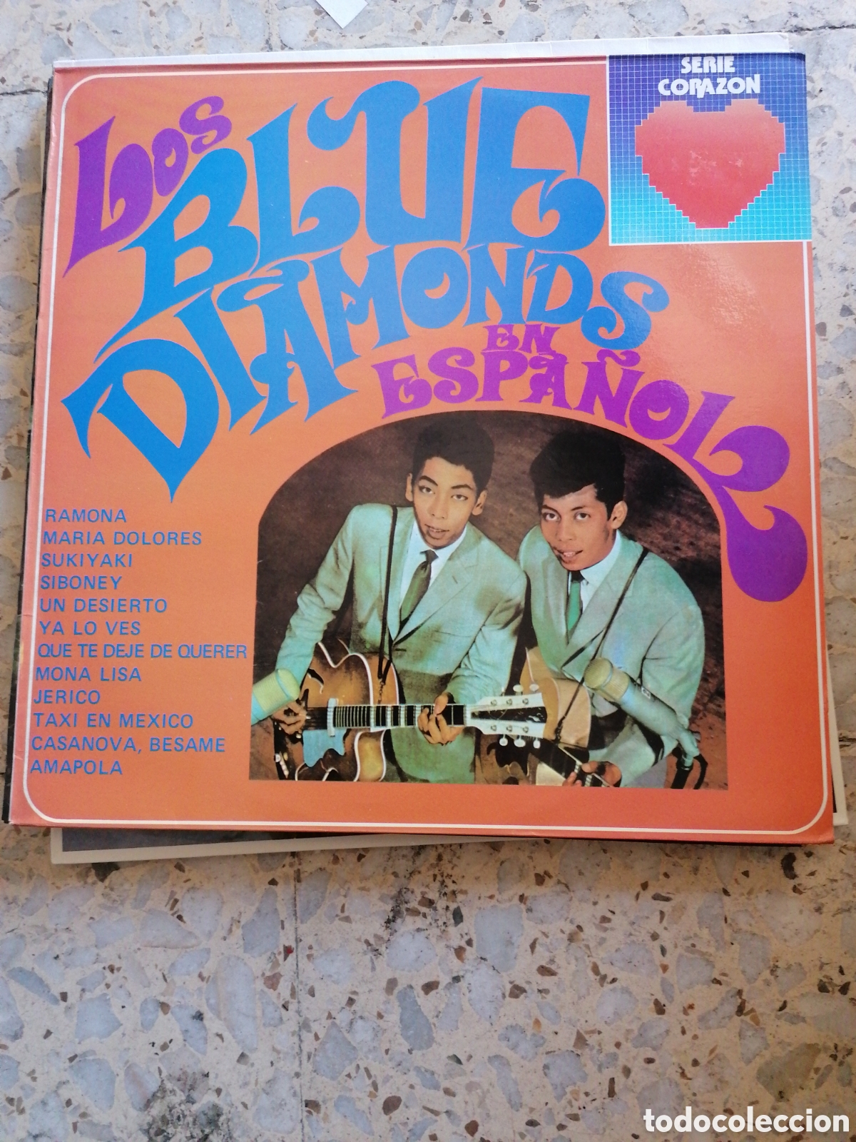 Vinyl records: LP LOS BLUE DIAMONDS EN ESPA&Ntilde;OL 1986 ESPA&Ntilde;A