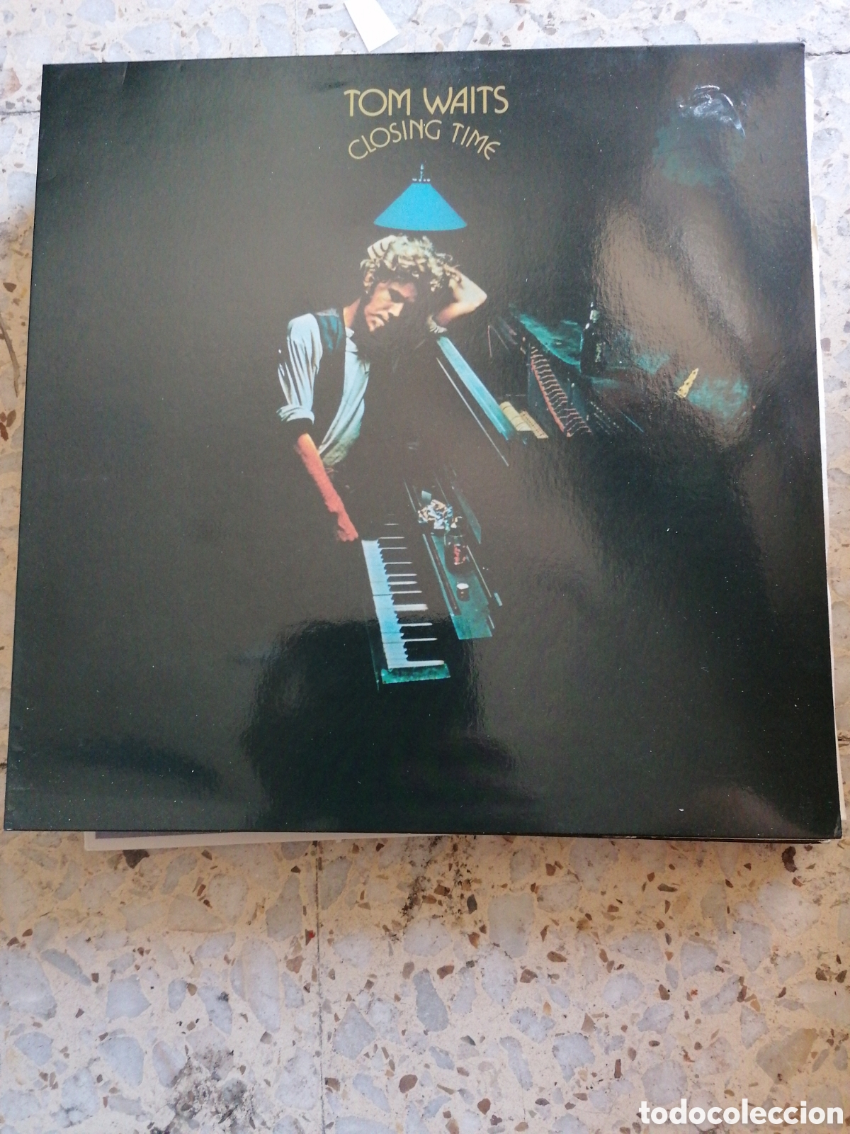 Disques de vinyle: LP TOM WAITS CLOSING TIME GERMANY ASYLUM