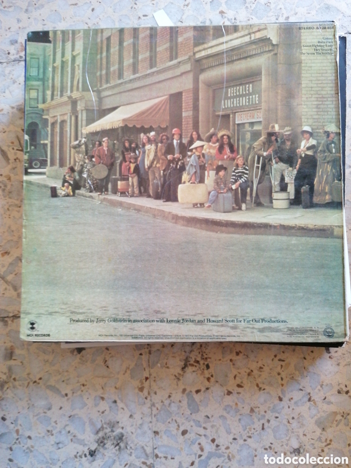 Discos de vinilo: LP WAR GALAXY 1978 ESPA&Ntilde;A INSERT - Foto 2