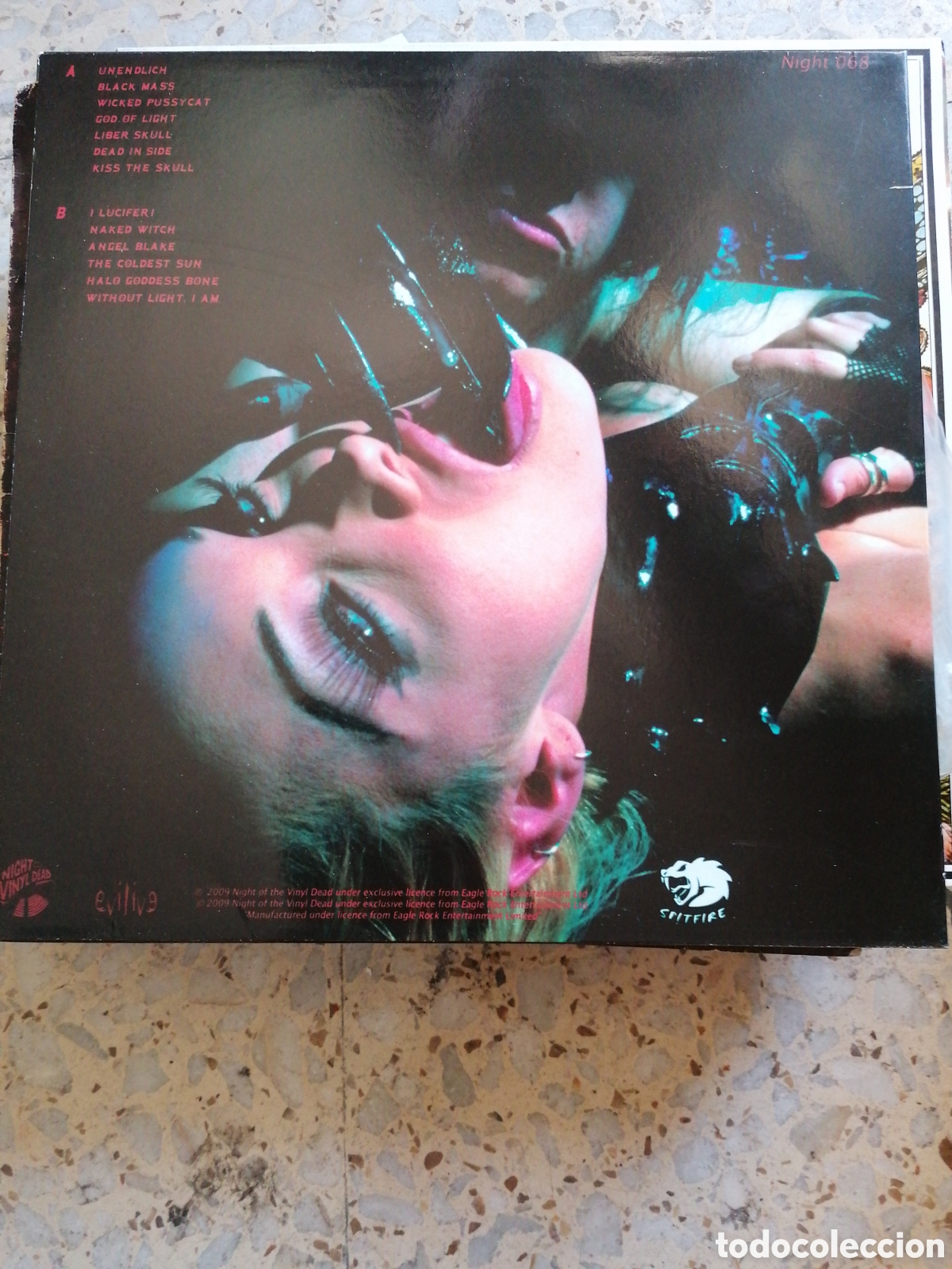 Discos de vinilo: LP DANZIG I LUCIFERI 2009 INSERT EX - Foto 2