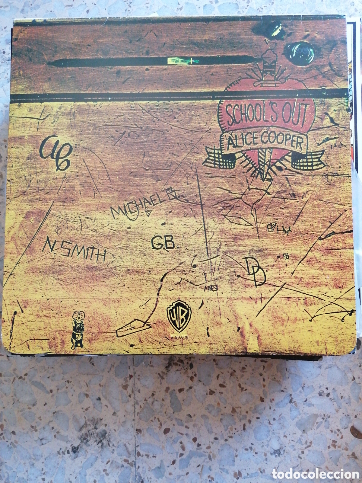 Vinyl records: LP ALICE COOPER SCHOOLS OUT SCHOOL&acute;S OUT 1981 ESPA&Ntilde;A