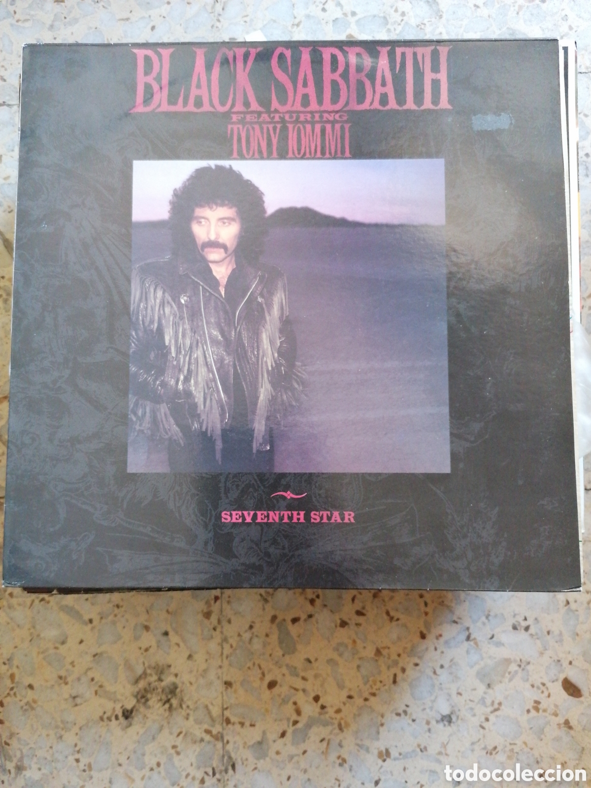 Disques de vinyle: LP BLACK SABBATH SEVENTH STAR GERMANY INSERT