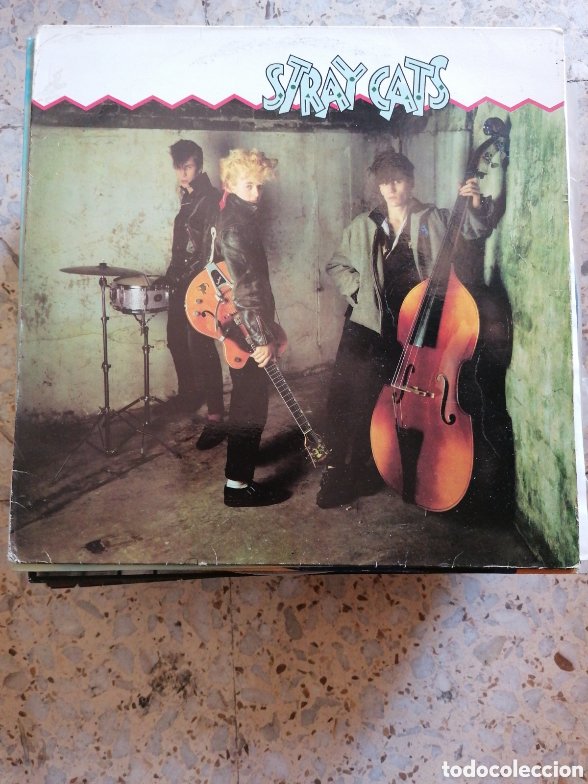 Discos de vinilo: LP STRAY CATS RUNAWAY BOYS 1981 ESPA&Ntilde;A