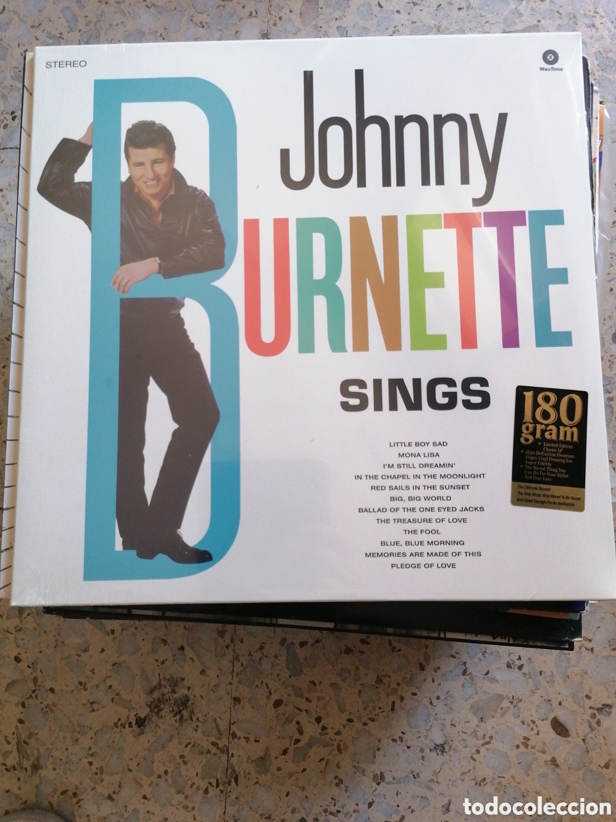 Disques de vinyle: LP JOHNNY BURNETTE SINGS NUEVO PRECINTADO 2015