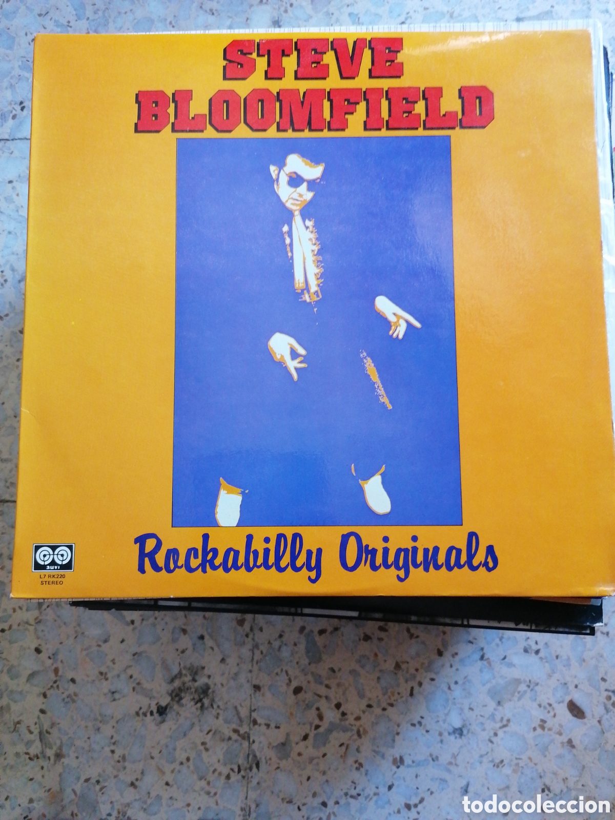 Disques de vinyle: LP STEVE BLOOMFIELD ROCKABILLY ORIGINALS 1981 ESPA&Ntilde;A EX