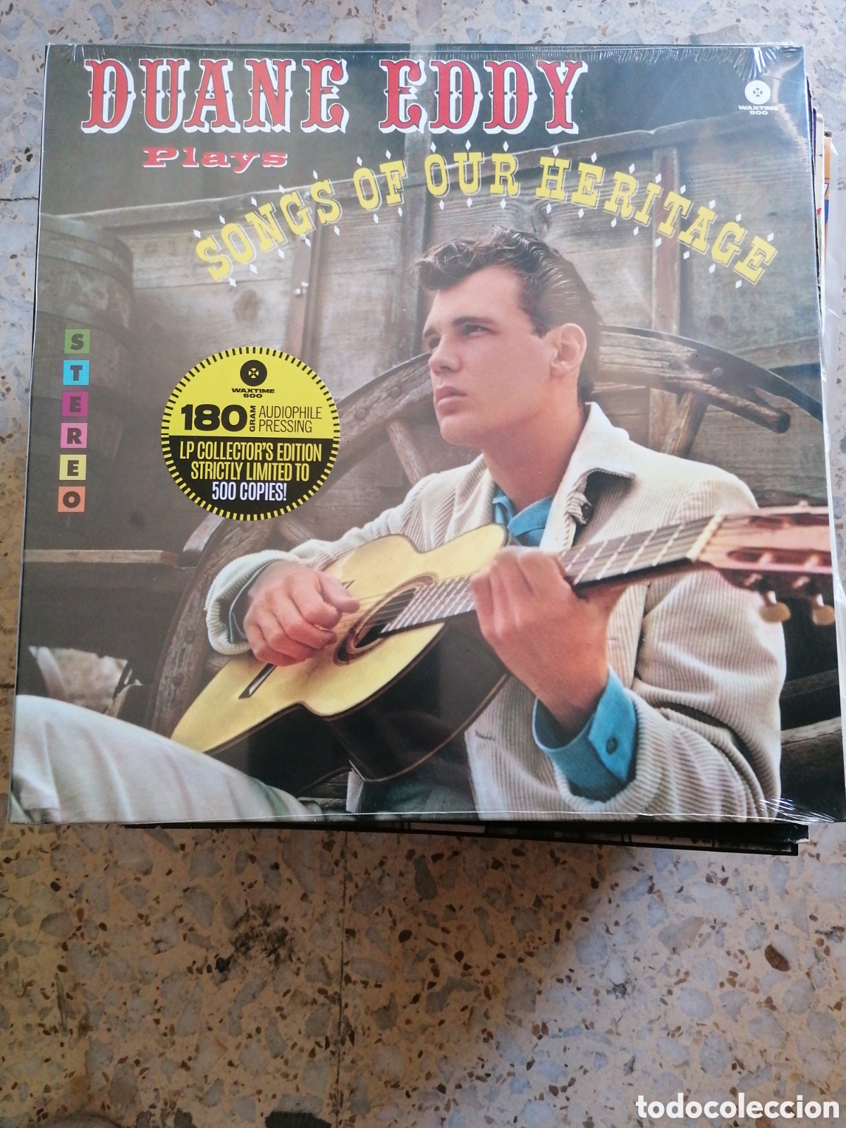 Disques de vinyle: LP DUANE EDDY SONGS OF OUR HERITAGE NUEVO PRECINTADO 2019