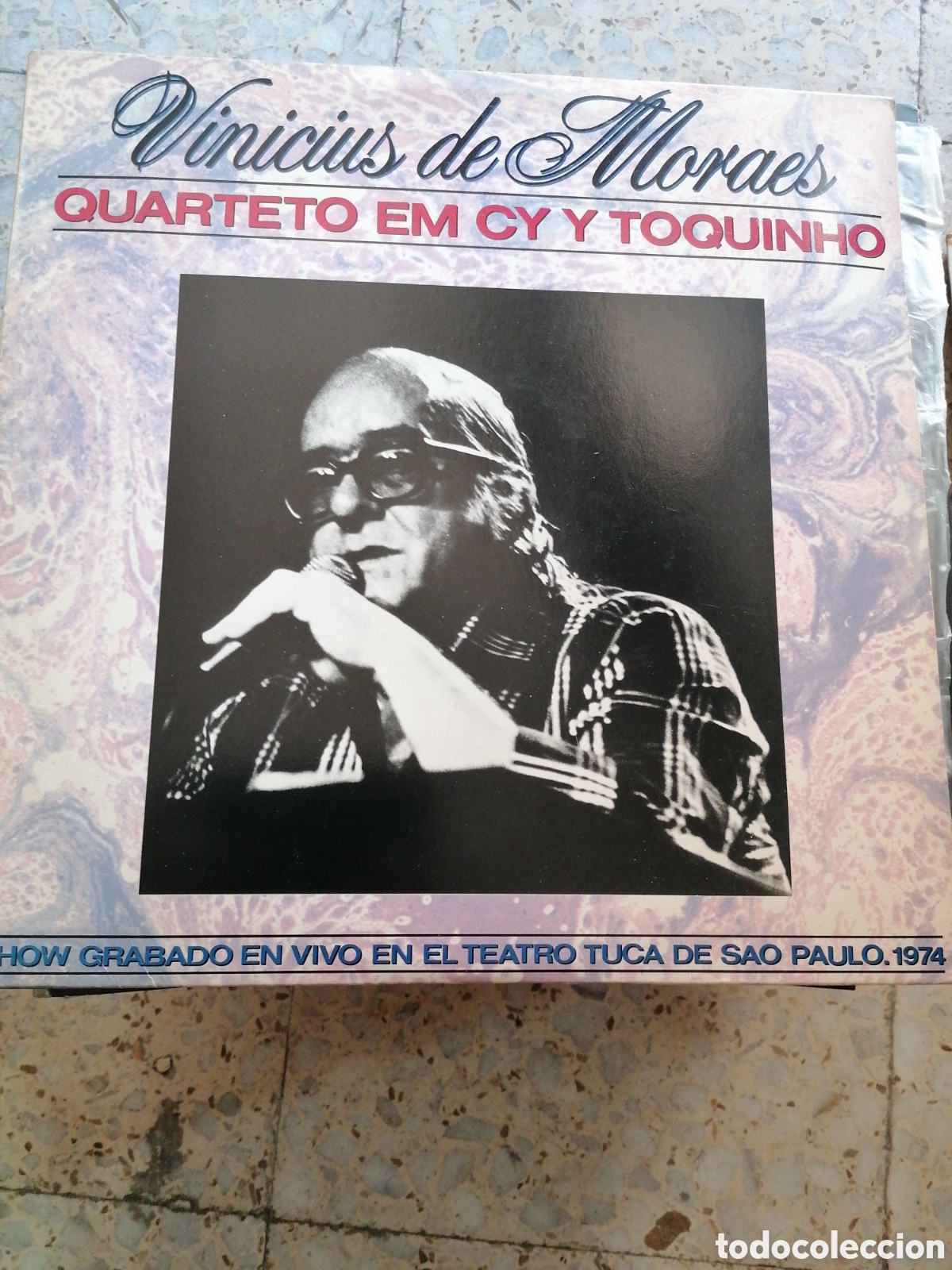 Vinyl records: 2 LP VINICIUS DE MORAES QUARTETO EM CY TOQUINHO 1983 ESPA&Ntilde;A EX