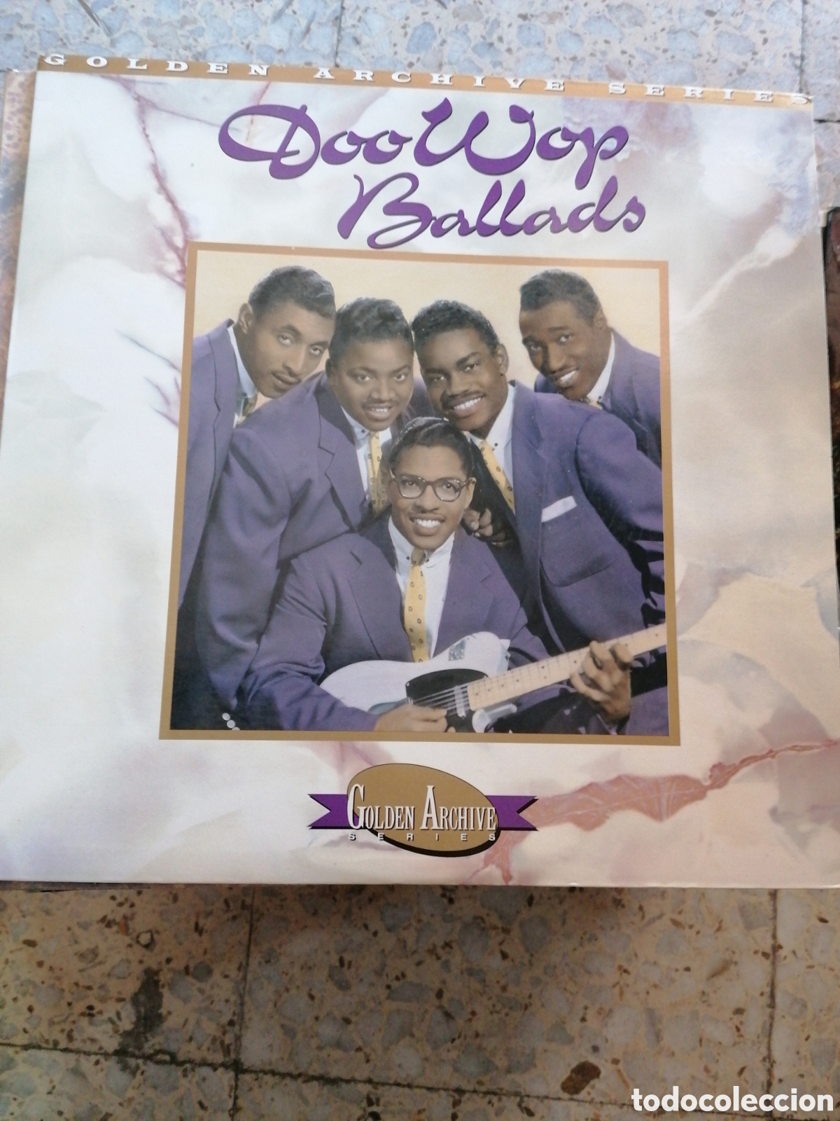 Discos de vinilo: LP DOO WOP BALLADS GOLDEN ARCHIVE SERIES 1987 CANADA EX