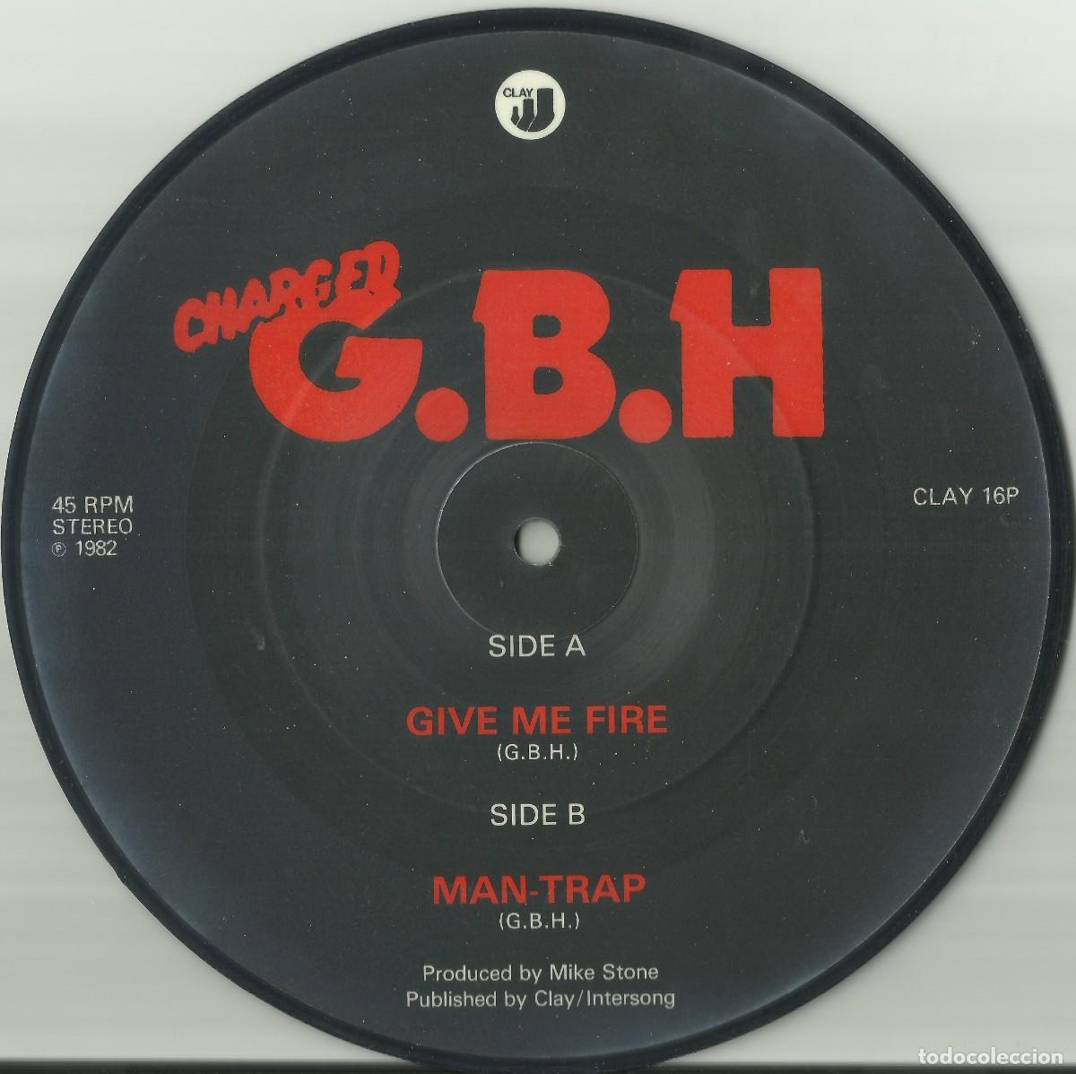 Discos de vinilo: G.B.H. 1982 single picture disc - Foto 2