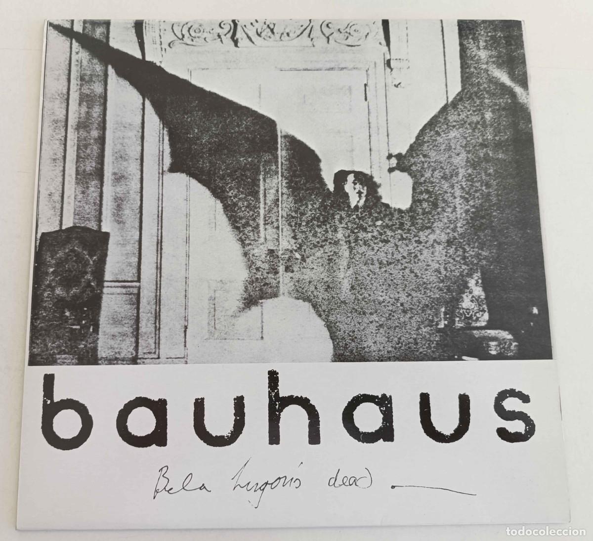 Discos de vinilo: BAUHAUS &rdquo;Bela Lugosi is dead&rdquo; LP Maxi 12&rdquo; Vinilo Clear UK New Wave Goth Rock Small Wonder Records