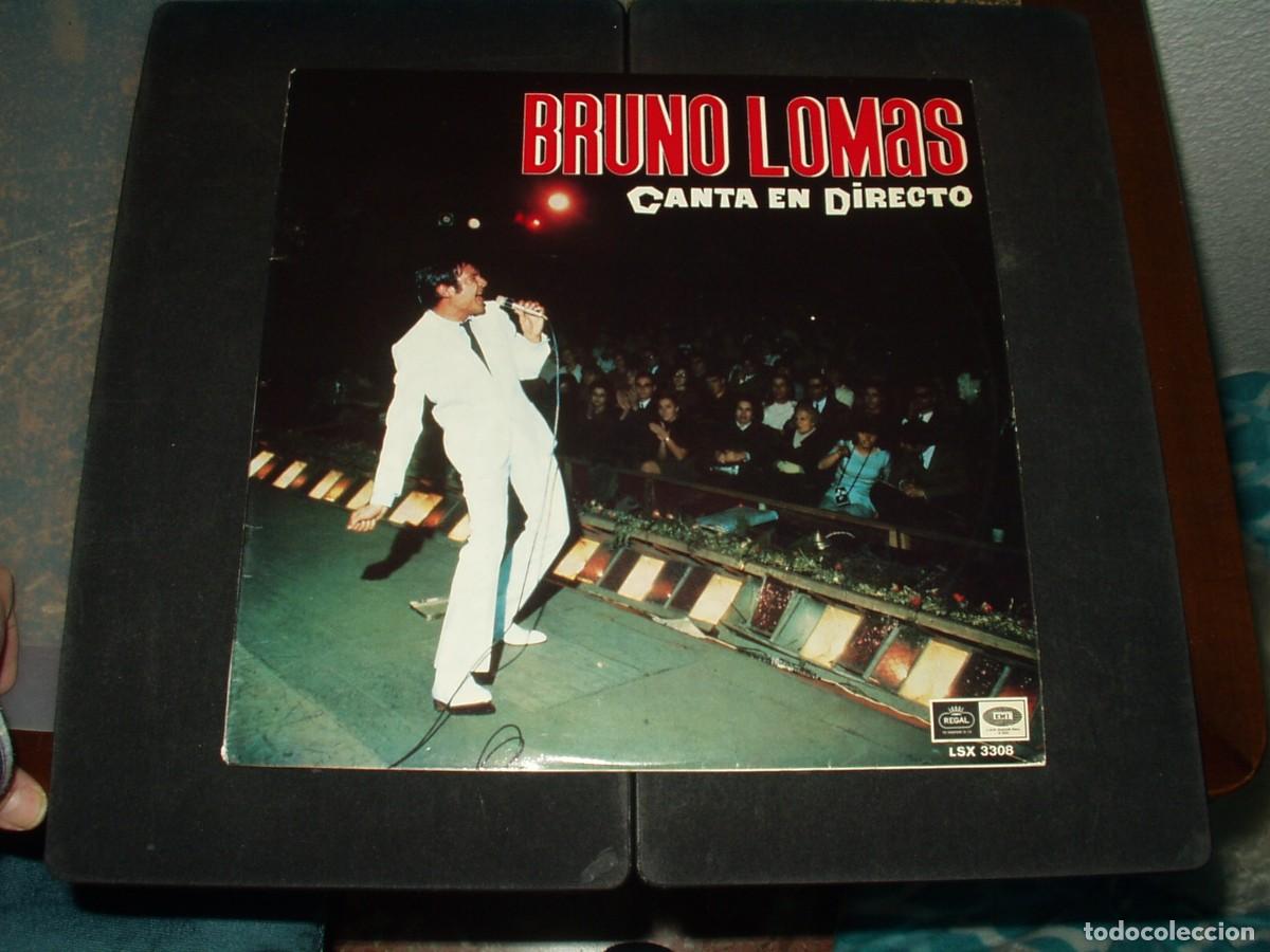 Discos de vinilo: BRUNO LOMAS LP EN DIRECTO 1&ordf; EDICION