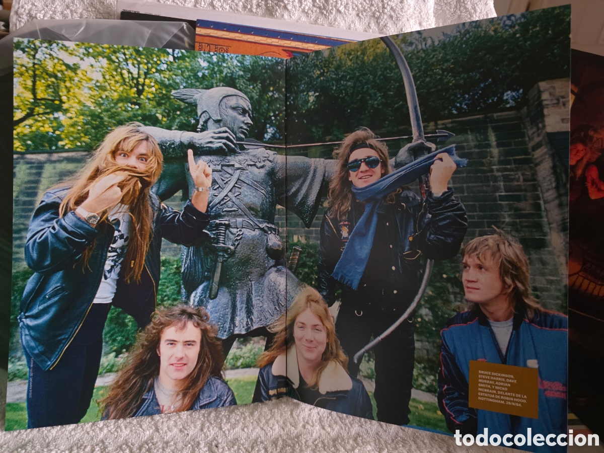 Discos de vinilo: Iron Maiden&nbsp;&ndash;&nbsp;Powerslave 2021 EDICI&Oacute;N ARGENTINA - Foto 5