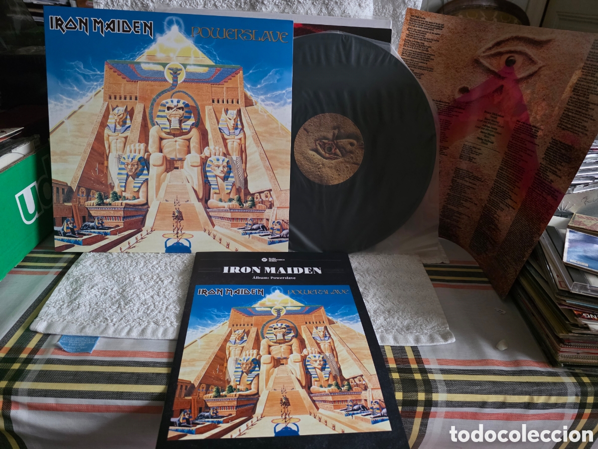Discos de vinilo: Iron Maiden&nbsp;&ndash;&nbsp;Powerslave 2021 EDICI&Oacute;N ARGENTINA