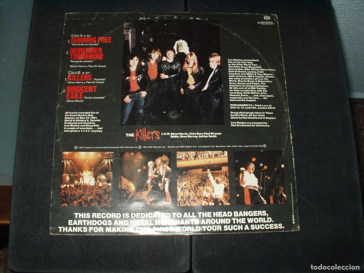 Discos de vinilo: IRON MAIDEN MAXI SINGLE MAIDEN JAPAN - Foto 2