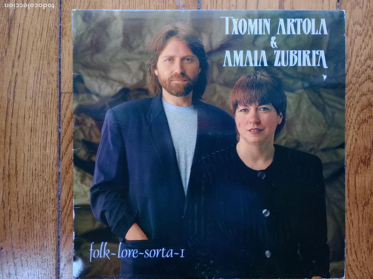 Discos de vinilo: Txomin Artola & Amaia Zubiria - folk lore sorta 1