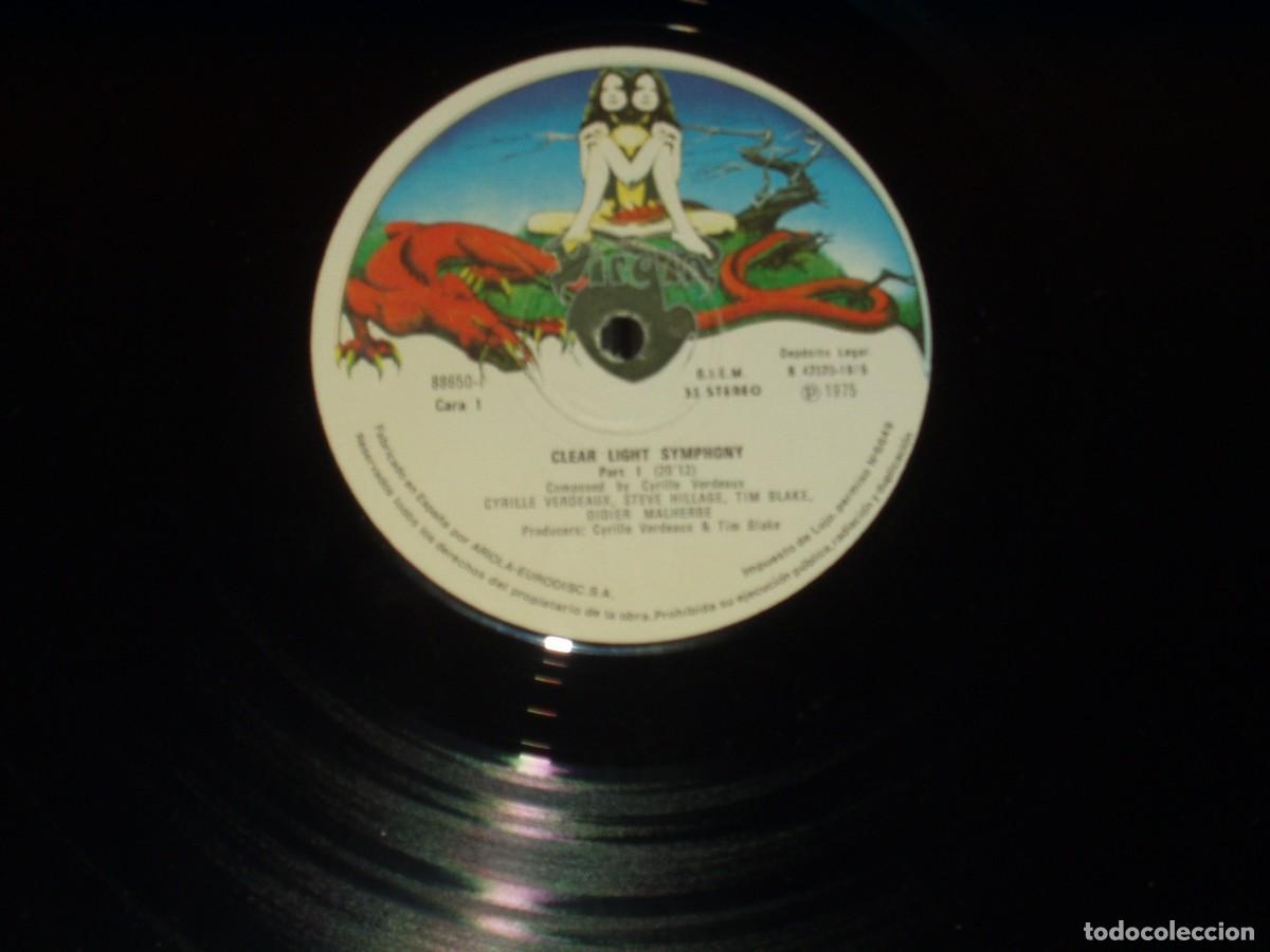 Discos de vinilo: CLEAR LIGHT SYMPHONY LP SAME - Foto 3