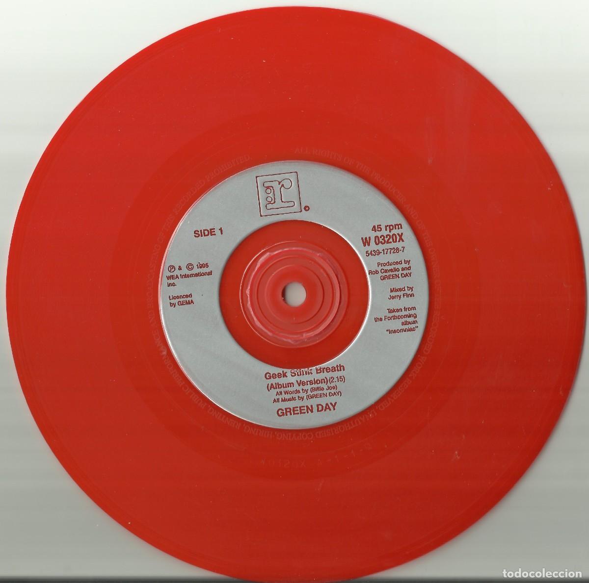 Discos de vinilo: Green Day 1995 single ..... - Foto 3