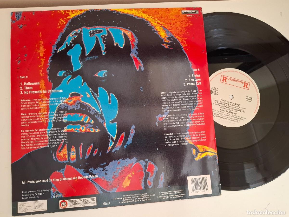 Discos de vinilo: KING DIAMOND - THE DARK SIDES .LP. - Foto 2