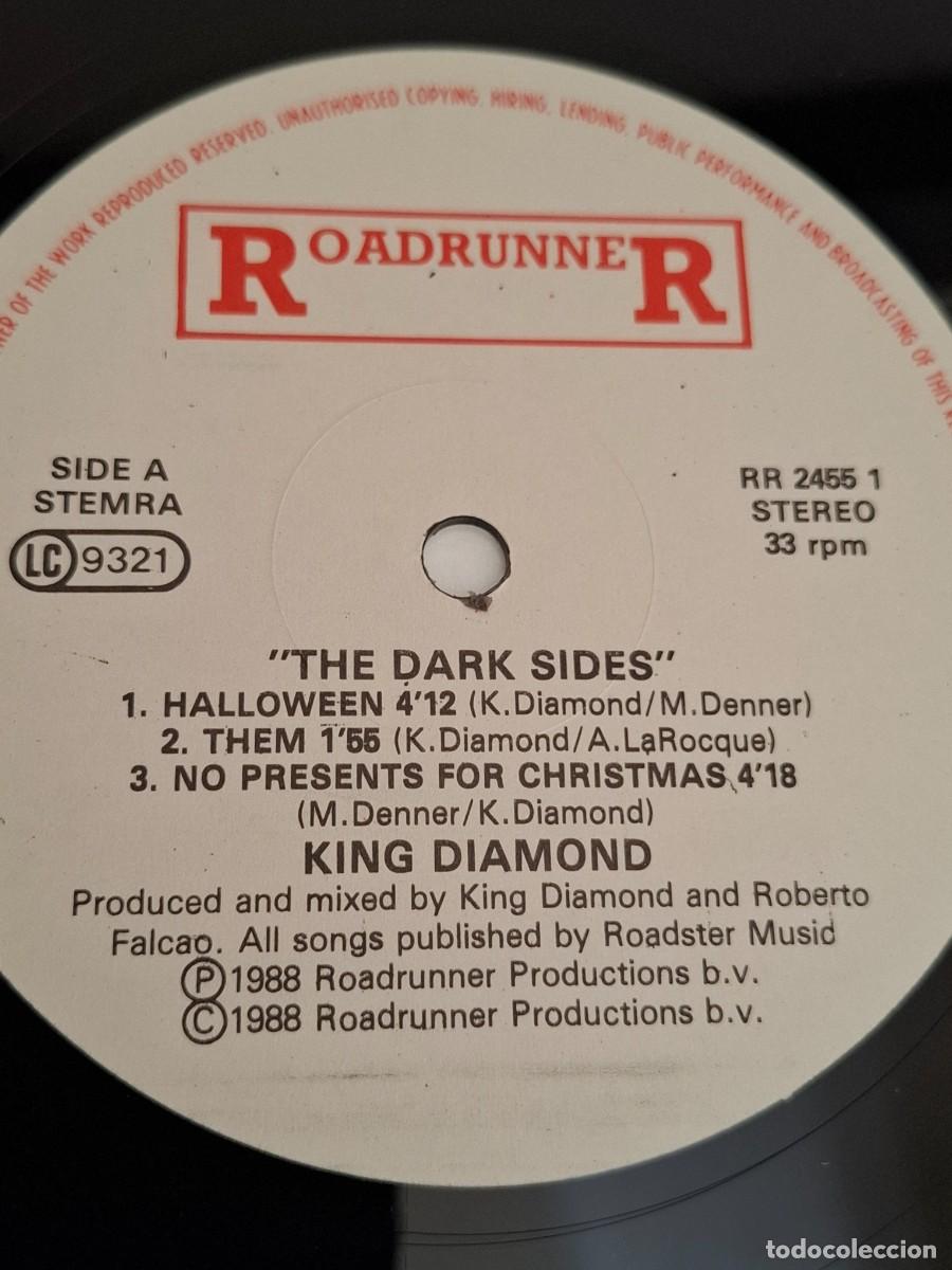 Discos de vinilo: KING DIAMOND - THE DARK SIDES .LP. - Foto 4