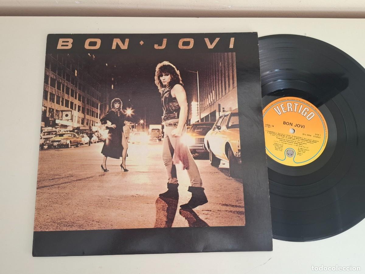 Discos de vinilo: BON JOVI - BON JOVI . LP . SU PRIMER ALBUM.