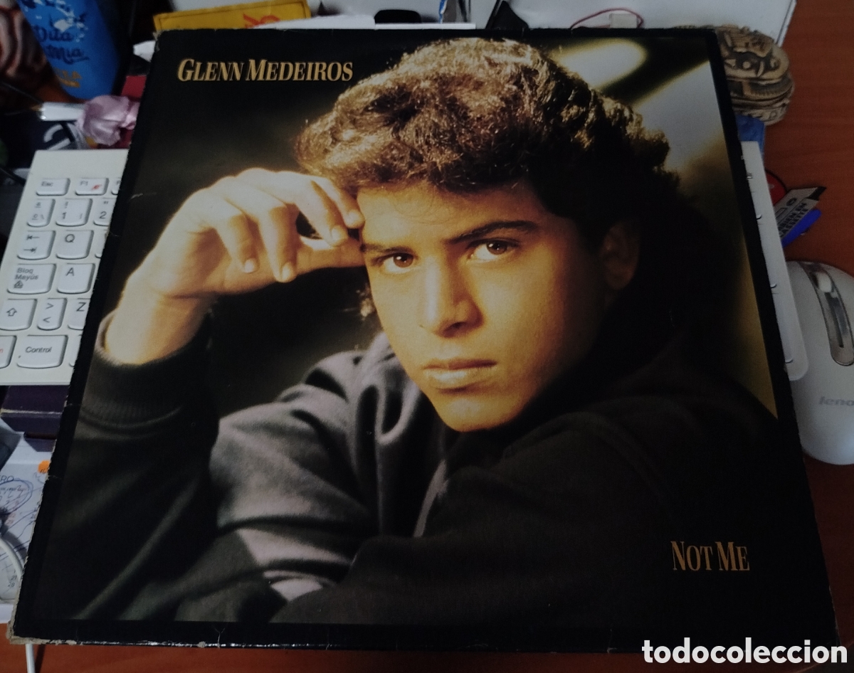 Discos de vinilo: Glenn Medeiros - Not me. Edici&oacute;n espa&ntilde;ola
